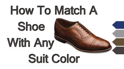 Suit Shoe Color Chart