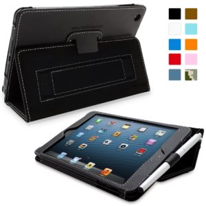 Snugg iPad Case with Flip Stand Cover and Elastic Hand Strap