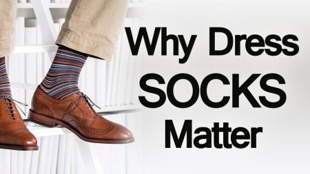 What is the right Way to wear Men's Dress Socks?